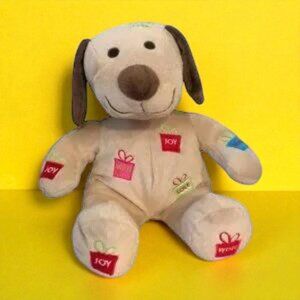 Dan Dee Cuddly Christmas Dog Plush 13”